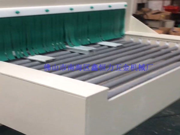 铝型材蚀刻机打样成功！